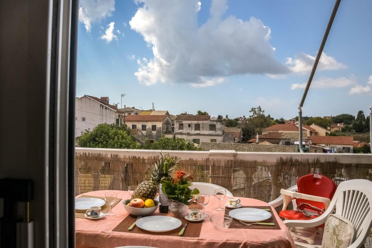 Modern Flat With Beautiful Views In South Of Corfu Apartment เลฟคิมมี ภายนอก รูปภาพ
